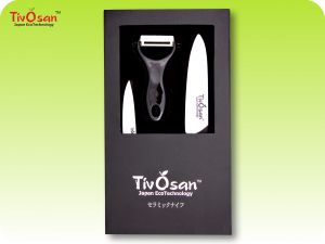 Набор керамических ножей Tivosan TH08WW ― Ножи со скидкой