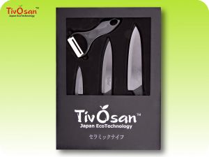 Набор керамических ножей Tivosan TH10WB ― Ножи со скидкой